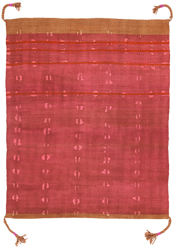 Tribal Hand-Woven Red Rug