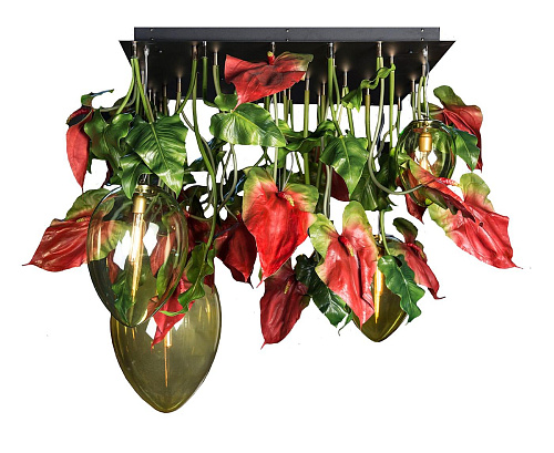 Anthurium Dark Chandelier