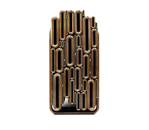 Ellipse Gold Cabinet