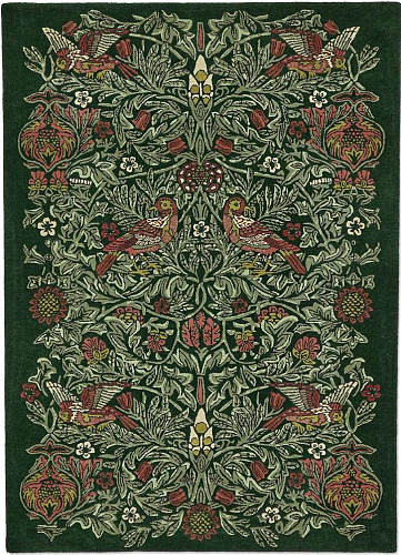 Bird Green Rug