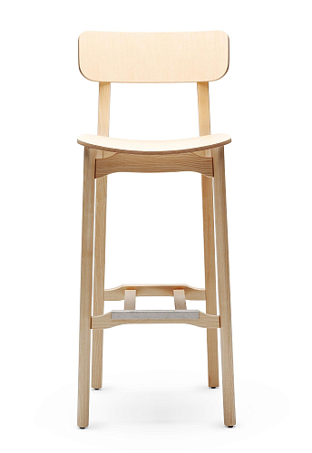 Cacao L SG-80 Wooden Bar Stool