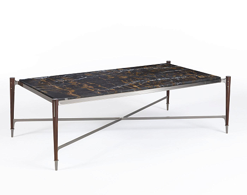 Coffee Table With Dark Marble Top
