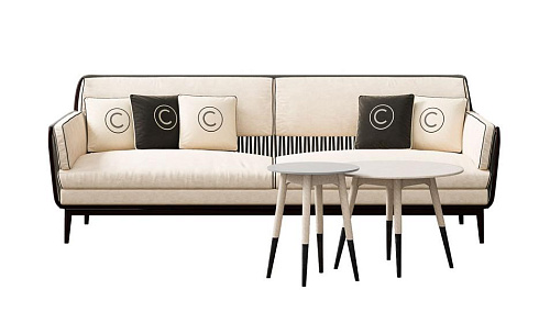 Beige Sofa