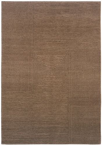 Hand-Knotted Red Rug