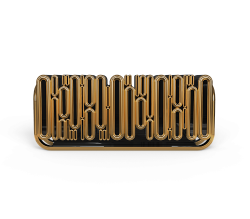 Ellipse Gold Sideboard