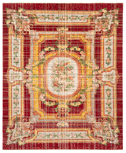 Savonnerie Luxury Hand-Knotted Rug