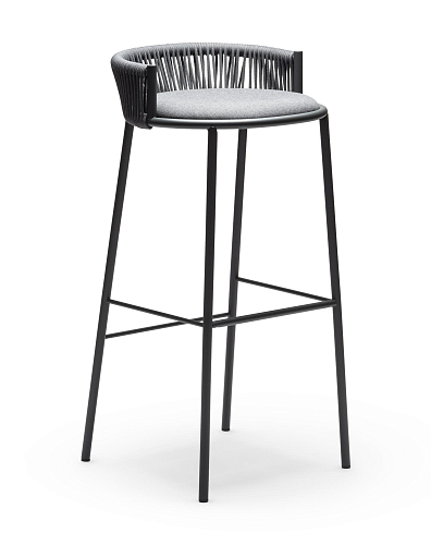 Millie SG-80 Grey Outdoor Bar Stool