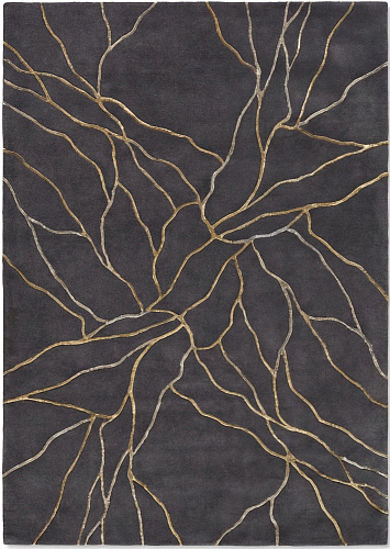 Midnight Filament Handwoven Rug