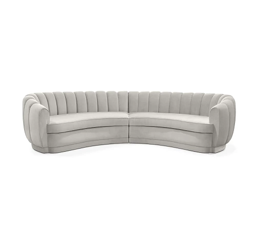 Lustre Round Two Sofa