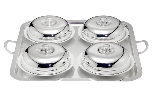 Silver-Plated Dome Cover