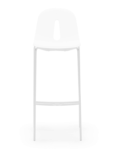 Gotham SG-80 White Bar Stool
