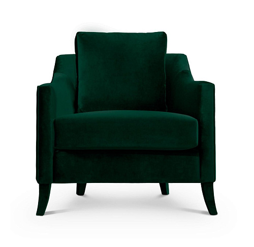 Plush Velvet Armchair