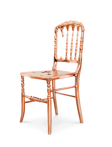 Empyrean Copper Accent Chair