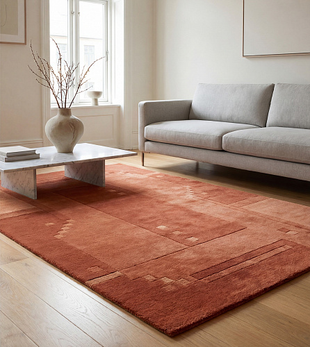 Rust Archive Artisan Rug