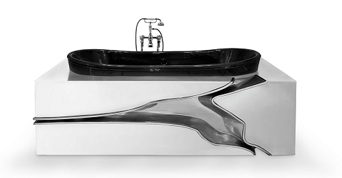 Fractured Design Bathtub