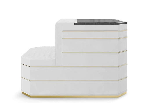 Cadence Grey Closet Island