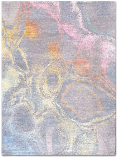 Pastel Sun Hand-Woven Rug