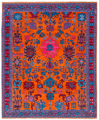 Azer Wool / Silk Designer Rug