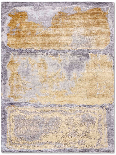 All Gold Hand-Woven Rug