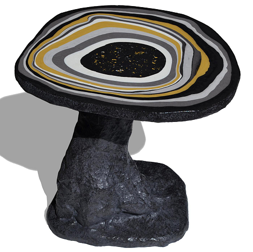 Black Charles Side Table