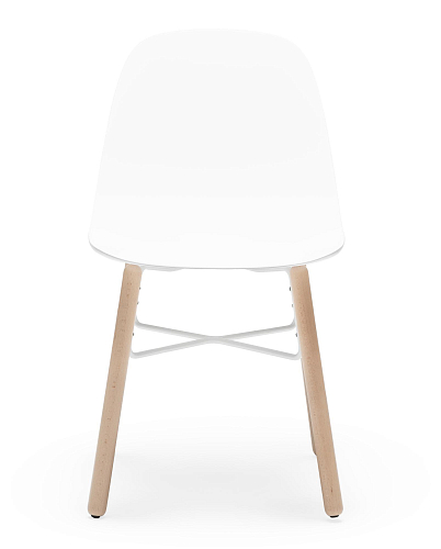 Babah W White Chair