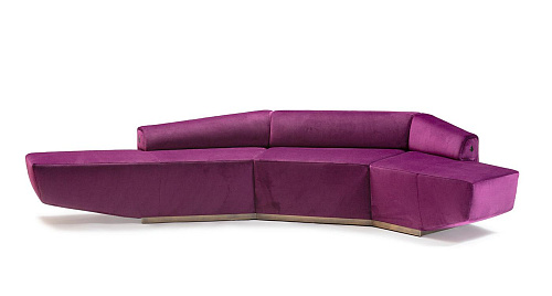 Dubhè Fuchsia Modular Sofa