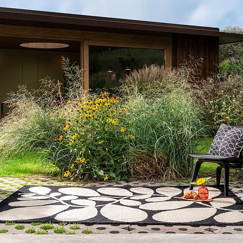 Black Outdoor Rug