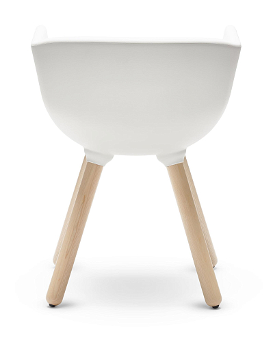 Tulip S White Chair