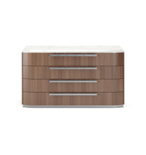 Andy Wood and Marble Dresser