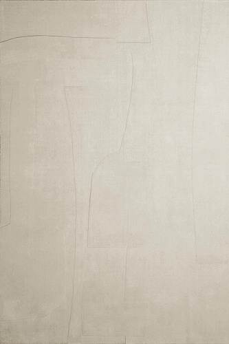 Bref Ecru New Zealand Wool Rug