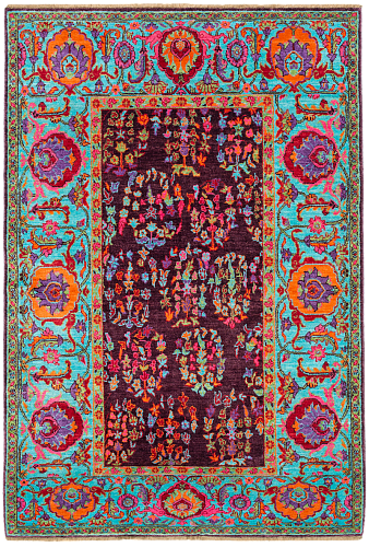 Azer Designer Hand-Knotted Rug