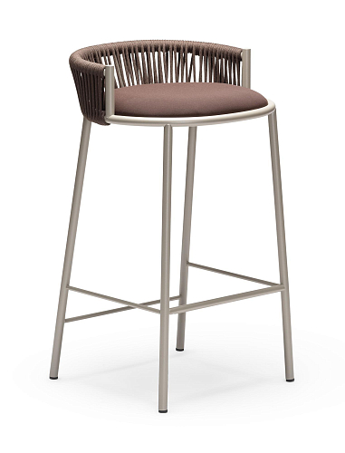 Millie SG-65 Brown Outdoor Bar Stool
