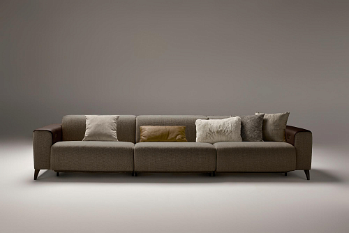 Atlanta Grey 3-Seater Reclining Sofa