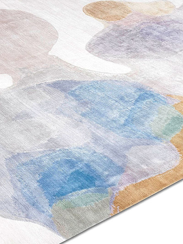 Pastel Hand-Woven Rug