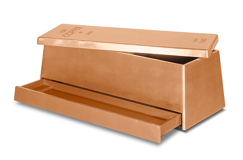 Rustic Bronze Toy Chest