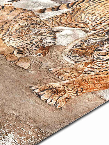 Tiger Luxury Handmade Rug