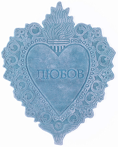 Devotion Hand-Tufted Sky Blue Rug