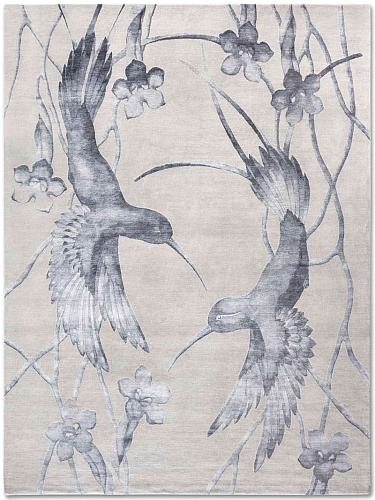 Hummingbirds Exquisite Handmade Rug