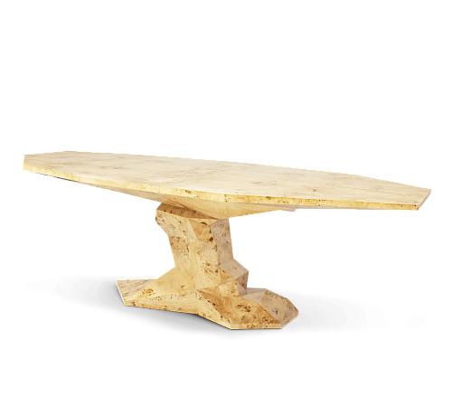 Bonsai Poplar Root Luxe Dining Table