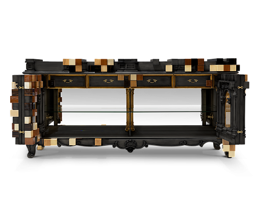 Trafalgar Black Sideboard