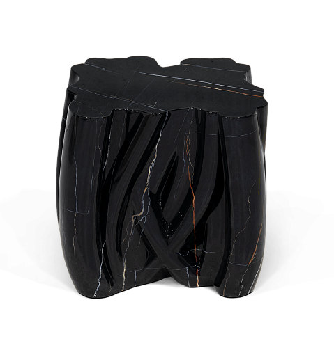 Spectrum Black Side Table