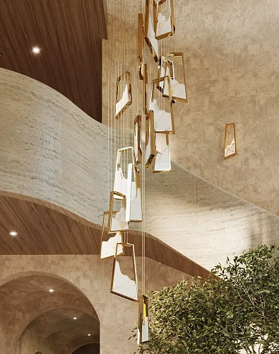 Grand Aura Chandelier