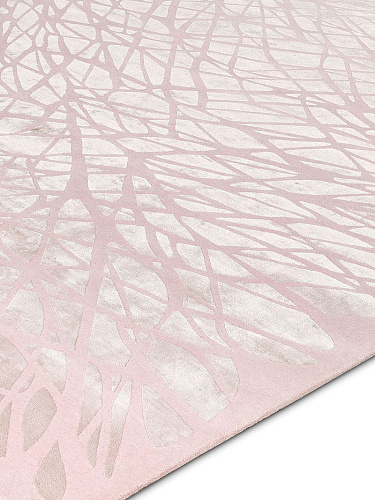 Dresden Rose Hand Knotted Rug