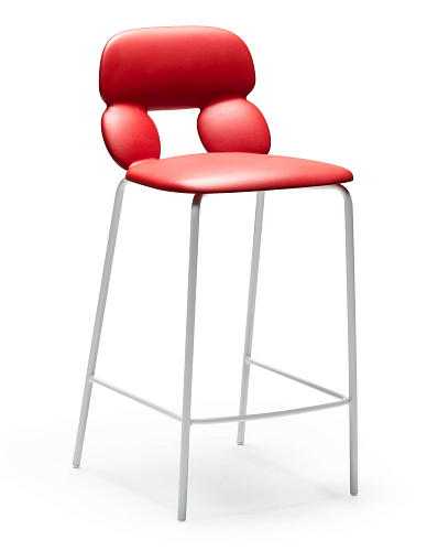 Nube SG-65 Red Bar Stool