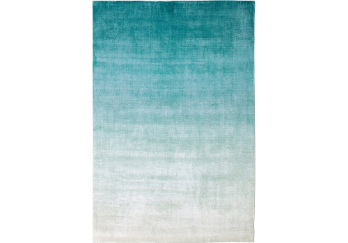 Gradient Viscose Hand-Loomed Rug