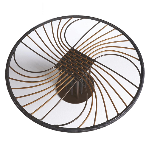 Sunrise Glass Top Coffee Table
