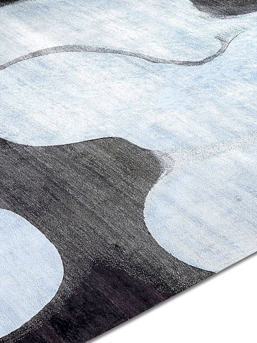 Blue Hand-Woven Rug