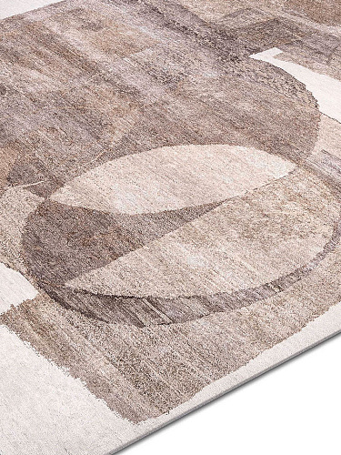 Silver Sand Hand Knotted Rug
