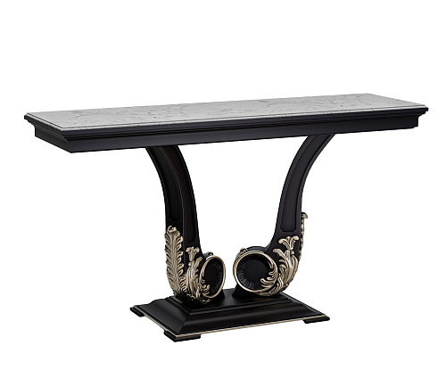 Marble-Top Console Table