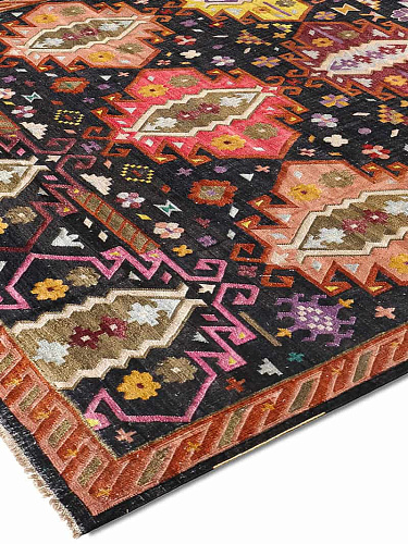 Flatweave Hand-Woven Rug